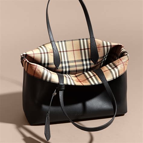 are burberry reversible tote worth the lrice|Burberry medium canvas check tote.